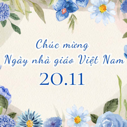 Chúc Mừng Ngày Nhà Giáo Việt Nam